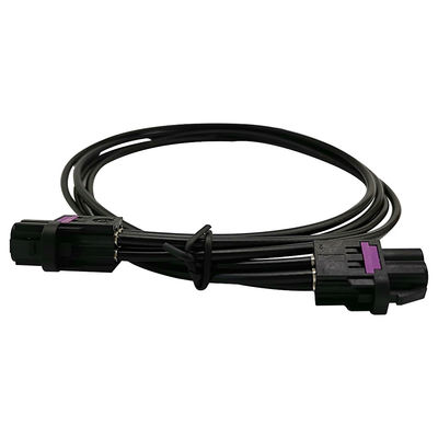 Quad Mini FAKRA Coaxial Cable Durable 4 Pin A Code For Automotive