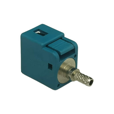 WaterBlue Color FAKRA Z Connector Straight Type For Car Radio Antenna